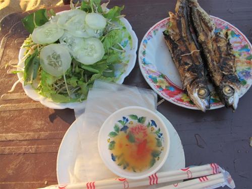 Cá chuồn nướng ca chuon nuong