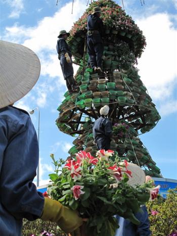 Tháp hoa Thap hoa