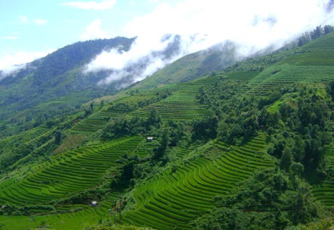 Sóng núi Mường Tiên song nui muong tien