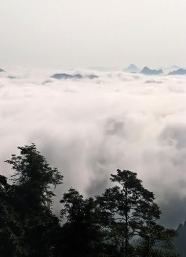 Biển mây tràn qua thung lũng bien may tran qua thung lung
