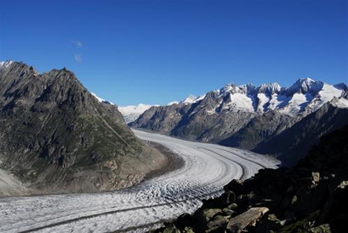 Sông băng Aletschgletscher song bang aletschgletscher