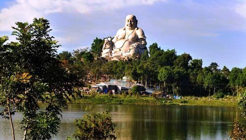 Du lịch núi Thiên Cấm Sơn - An Giang du lich nui thien son ngam tuong phat di lac