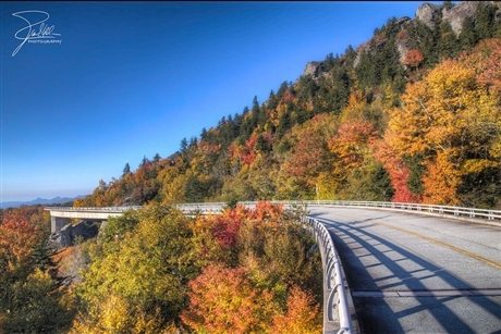 Buổi sáng ở cầu Linn cove viaduct buoi sang o cau linn cove viaduct