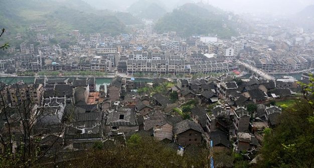 Thị trấn cổ Zhenyuan trung quoc so huu thi tran co xinh dep