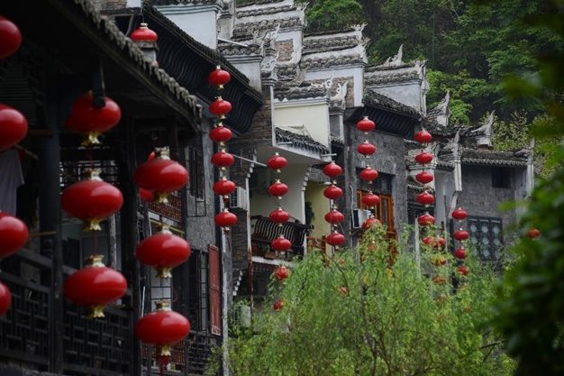 Đèn lồng den long o "venice cua phuong dong"