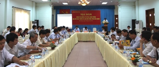 Buổi tọa đàm phat trien du lich bac giang