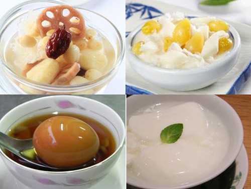 Chè Hoa che hoa boi duong va thanh nhiet