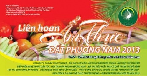 Liên hoan ẩm thực du lich tphcm tham du le hoi am thuc o dam sen