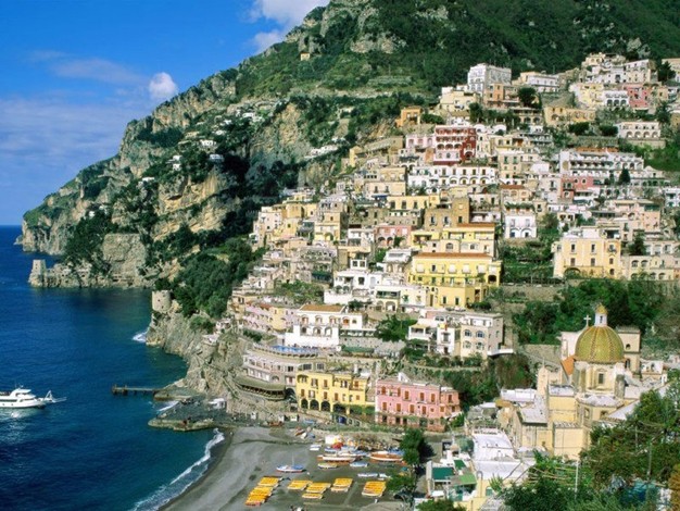 Positano là thành phố nhỏ trên bờ biển Amalfi Positano la thanh pho nho tren bo bien Amalfi