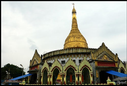 Chùa Kaba Aye ở Myanmar chua Kaba Aye o Myanmar