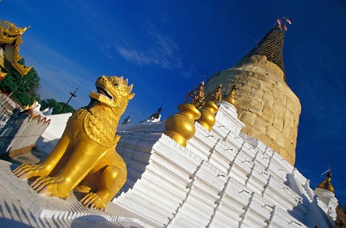 Chùa Kuthodaw Paya ở Myanmar chua Kuthodaw Paya o Myanmar