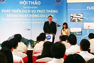 phat trien dich vu truc thang trong du lich