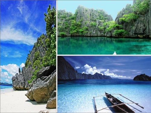Đảo đá vôi Coron Dao da voi Coron