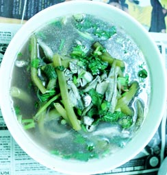Canh chua bông súng canh chua bong sung
