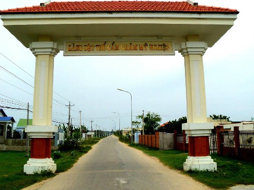 Làng dệt truyền thống Lang det truyen thong My Nghiep