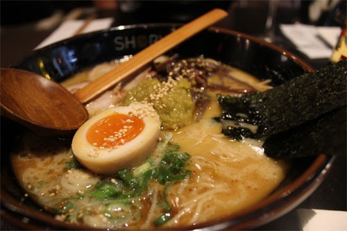 Món mỳ ramen Tonkotsu Mon my ramen Tonkotsu