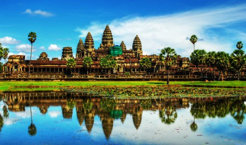 Vẻ đẹp quần thể Angkok Ve dep quan the Angkor