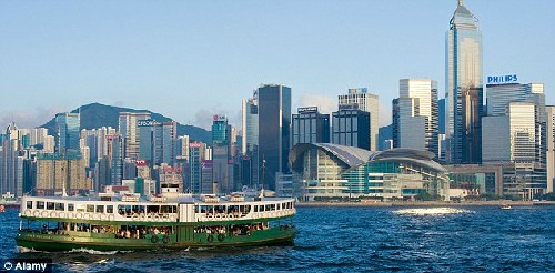 Đi lại bằng phà Star Ferry Di lai bang pha Star Ferry