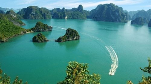 Canh dep me hon o Ha Long