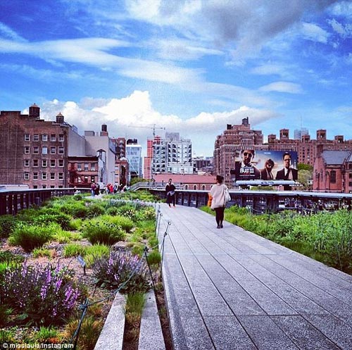 Du lịch công viên The High Line Du lich cong vien The High Line