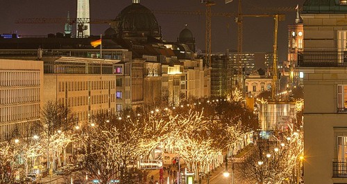 Khu chợ Giáng sinh ở Berlin Khu cho Giang Sinh o Berlin
