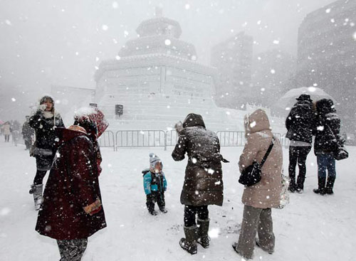 Lễ hội tuyết Sapporo Le hoi tuyet Sapporo