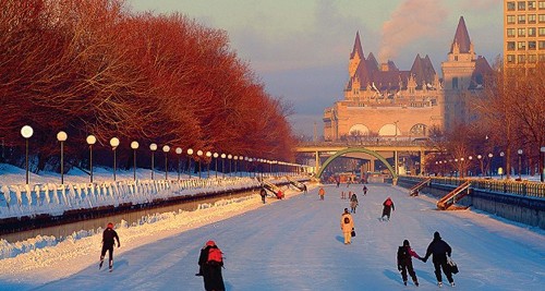 Mùa đông Ottawa Du lich mua dong Ottawa