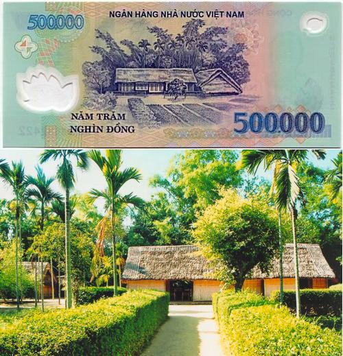 Ngoi nha tranh gian di cua Bac Ho