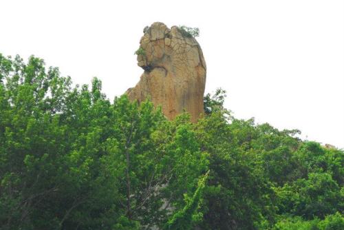 Nui Cha Bang o Ninh Thuan