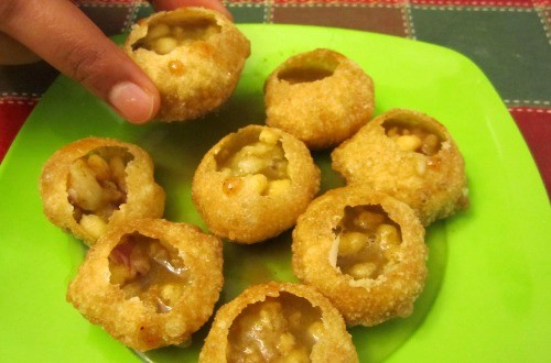 Mon trang mieng Pan Puri