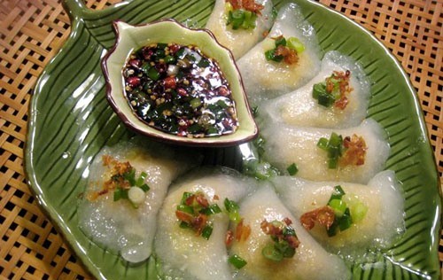 Bánh bột lọc chay ở Huế Banh bot loc chay o Hue