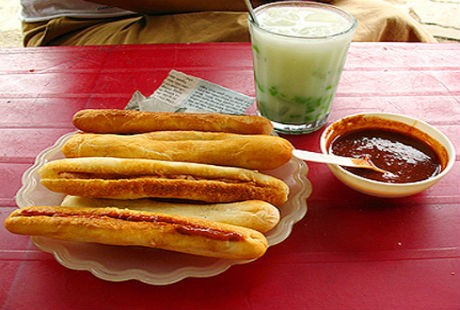 Bánh mỳ cay ở Hải Phòng Banh mi cay o Hai Phong