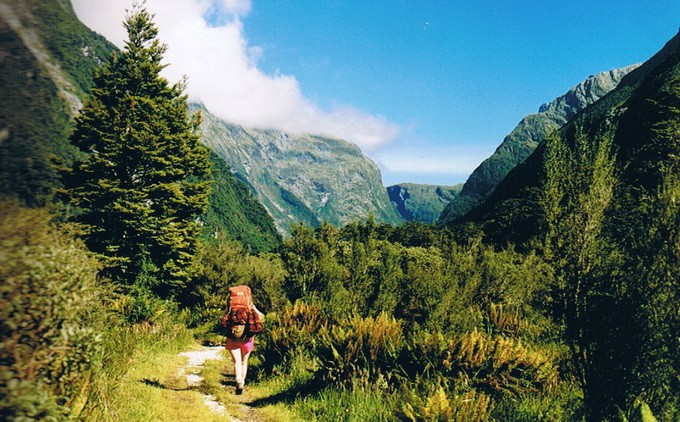 Du lịch trekking ở Milford Du lich trekking o Milford