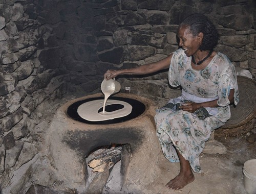 Làm bánh Ethiopia Lam banh Ethiopia