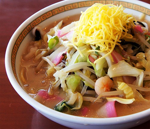 Món mỳ sợi của Nagasaki Mon my soi cua Nagasaki