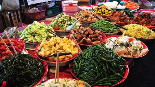 Thực đơn chay phong phú Thuc don chay phong phu