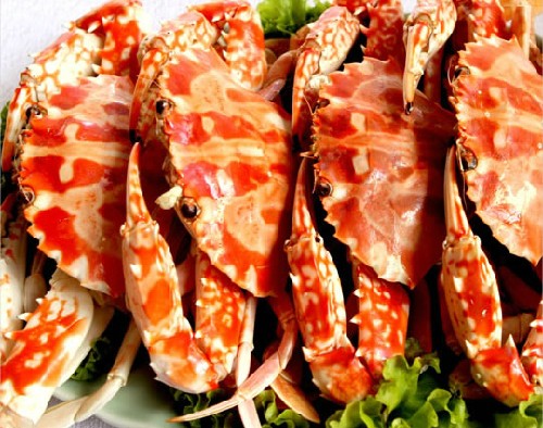 Ghẹ hấp me ở Cửa Lò Ghe hap me o Cua Lo