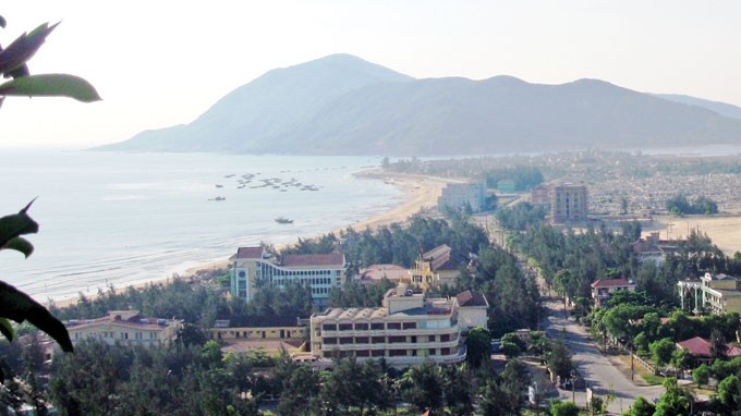 Khu du lich bien Thien Cam