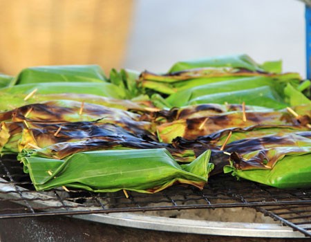 Món ăn Khao niew bing Mon an Khao niew bing - Du lịch Nam Phuong