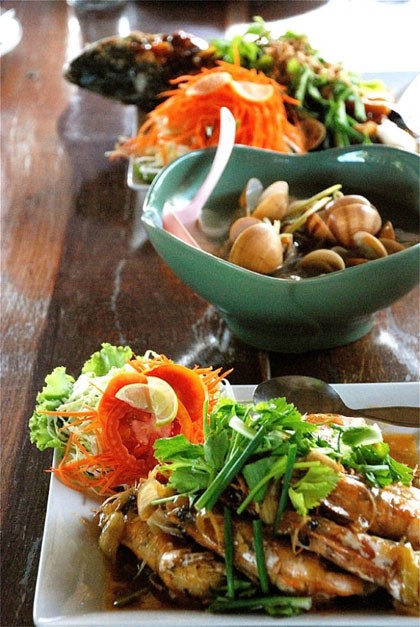 Nhung mon an hai san hap dan - Du lịch Nam Phuong