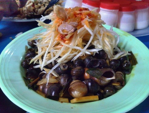 Ốc hút ở Đà Nẵng Oc hut o Da Nang