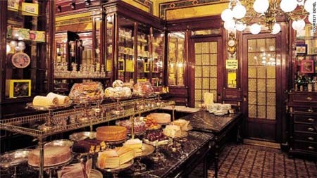 Tiệm cafe ở thủ đô Vienna Tiem cafe o thu do Vienna