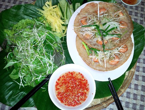 Banh xeo tom nhay