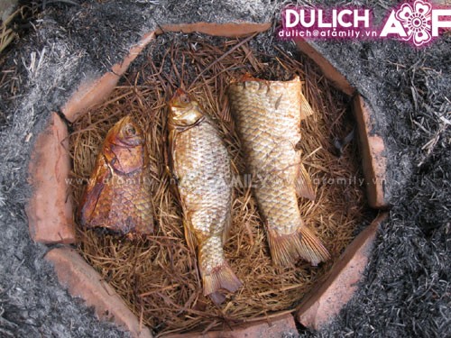 Cá nướng úp chậu Nam Định Ca nuong up chau Nam Dinh