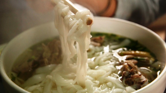 Dac trung cua banh pho Binh Lieu