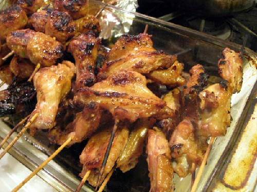 Thit ga nuong Yakitori