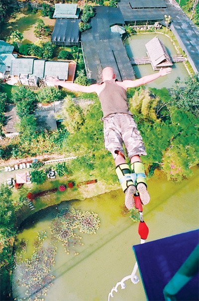 Tro choi nhay bungee jump