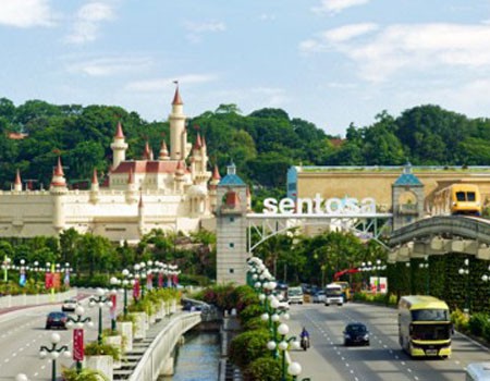 Kham pha dao Sentosa