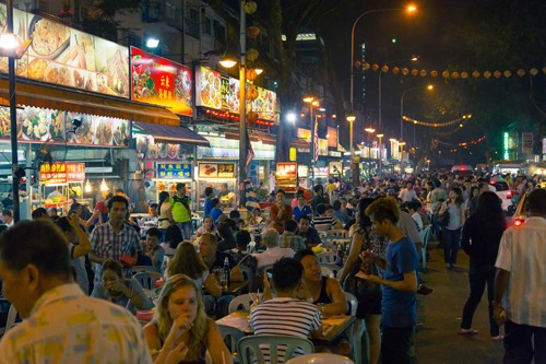 Pho an dem nhon nhip o Malaysia