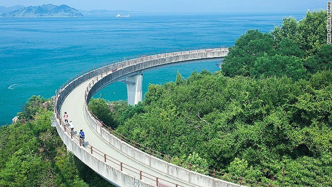Cung duong xe dap Shimanami kaido